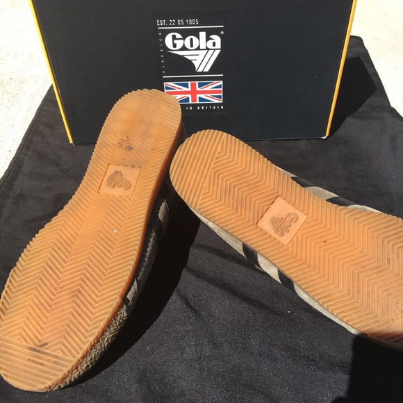 Gola Harrier Sand/Black US 11 - Picture 3 of 5
